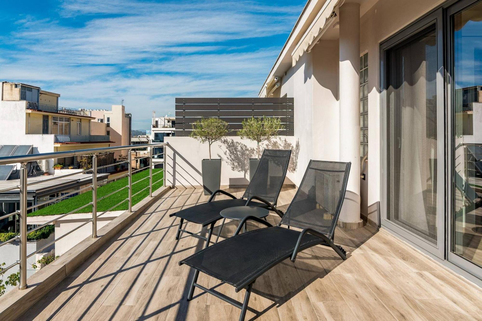 Dreamy Athens Penthouse With Acropolis View公寓 外观 照片