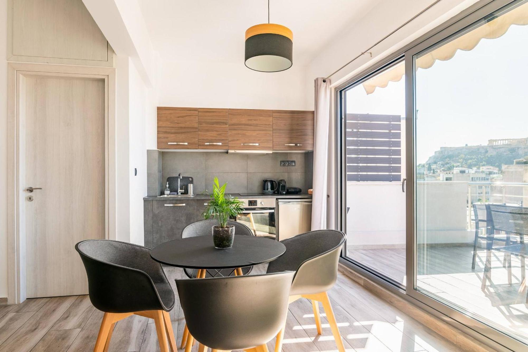 Dreamy Athens Penthouse With Acropolis View公寓 外观 照片